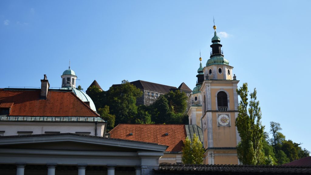The Cathedral of St Nicholas Ljubljana