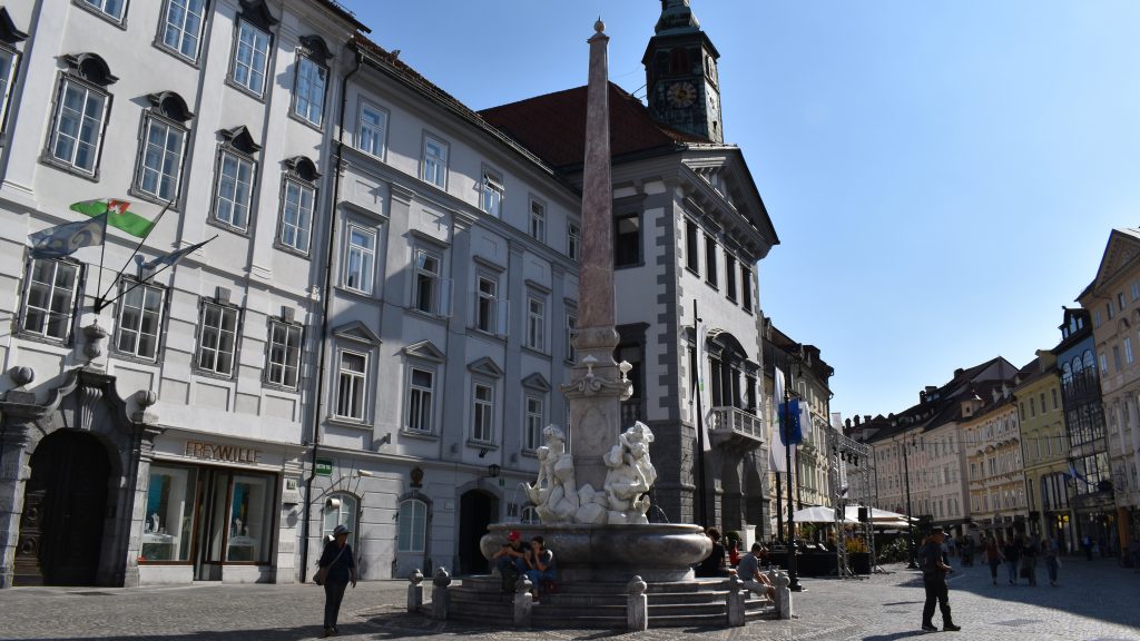 Robba Fountain Ljubljana