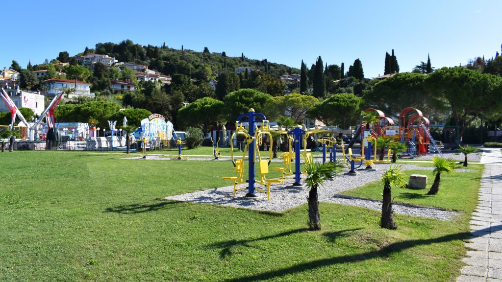 Portorož outdoor fitness