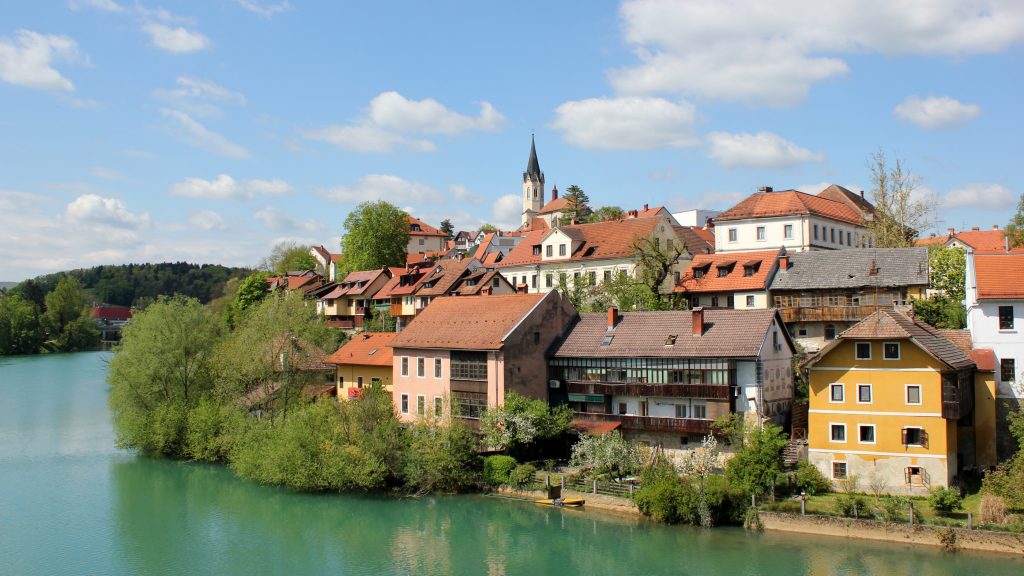 Old Town Novo Mesto, Slovenia