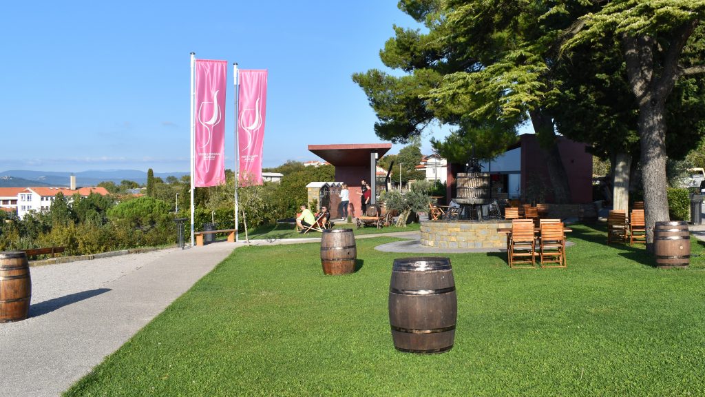 Wine Fountain Koper, Slovenia