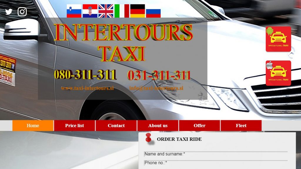Taxi Intertours Ljubljana