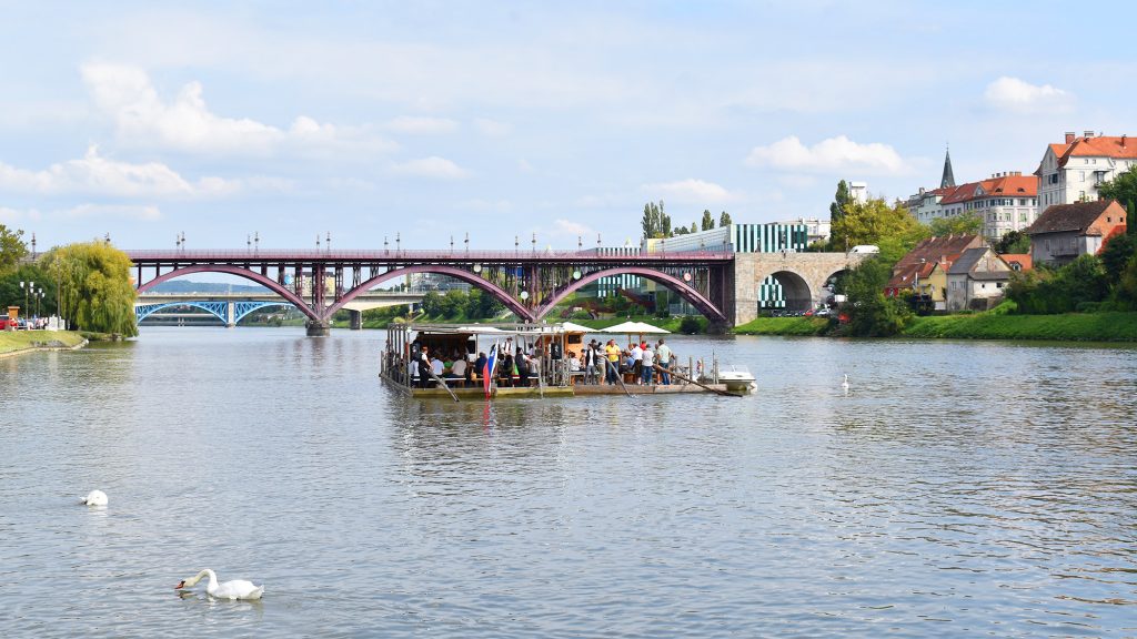 Rafting Along Drava River