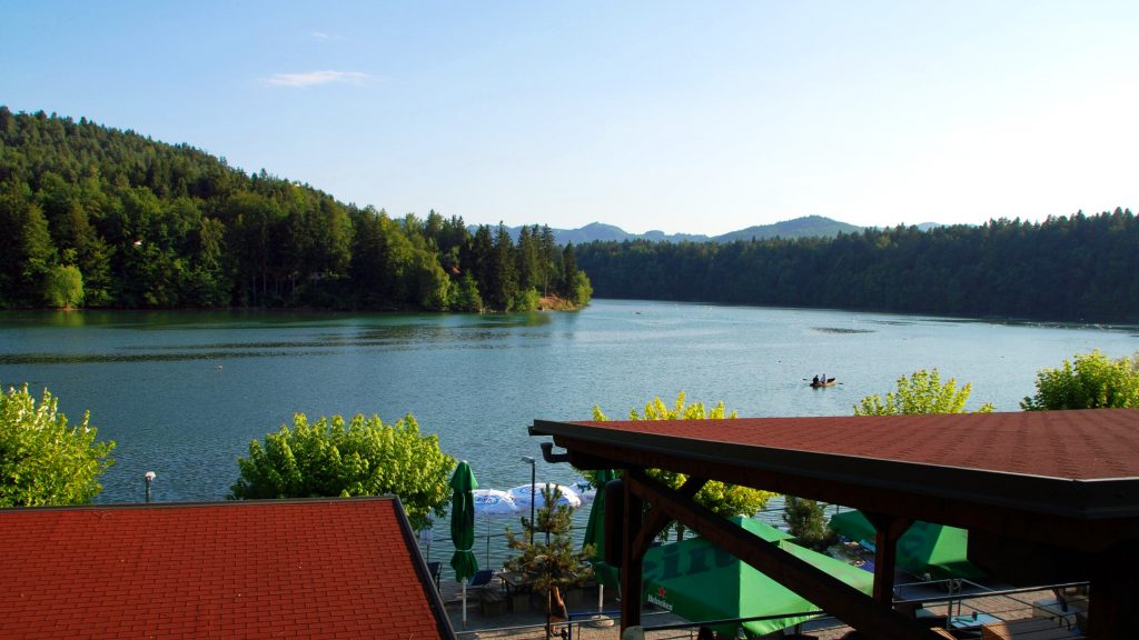 Zbilje Lake Slovenia