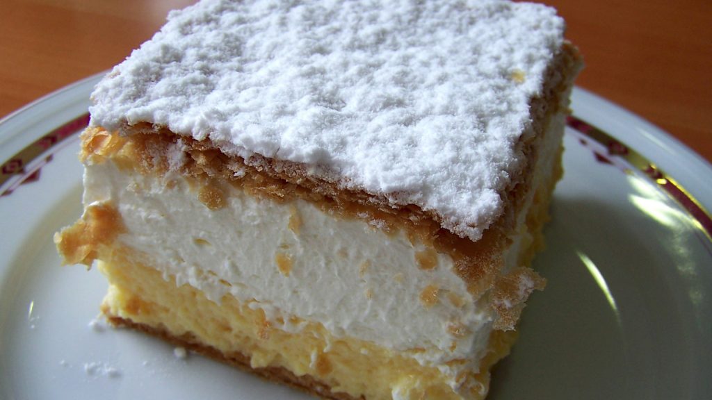 Bled Cream Cake Slovenia